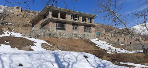 Land with house for sale, 13 biswa, 5 rooms, Paghman