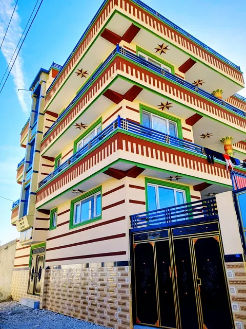 4-storey house for sale, 3 rooms per floor, Karte Naw, District 8, Kabul