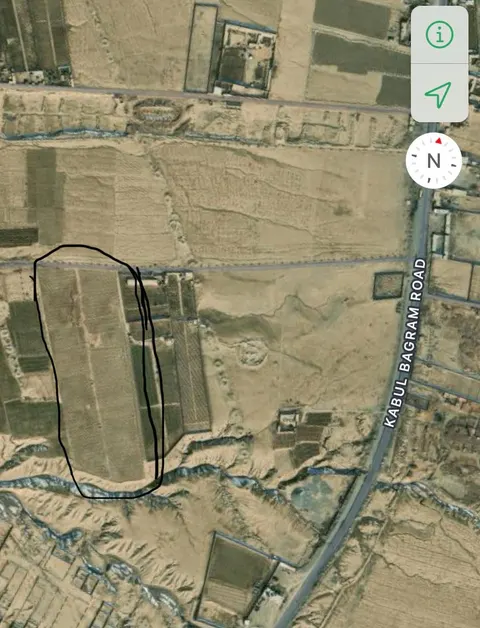 Land for sale, 24 jerib, near Mohammadia Township, Deh Sabz, Kabul
