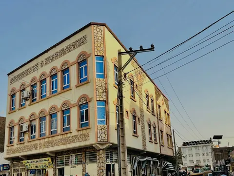 3-storey commercial and residential building for sale, 5 shops, Hashemi Road, Herat