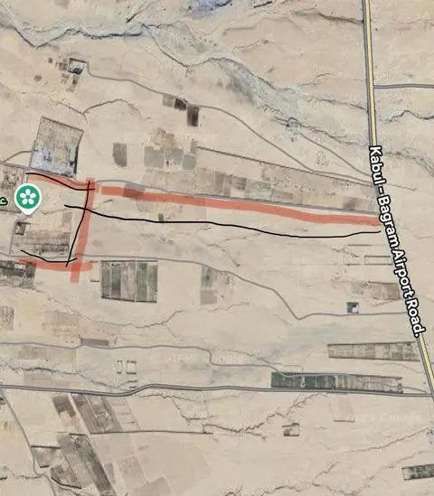 Land for sale, 50 jerib, Bandi Khana, Deh Sabz, Kabul
