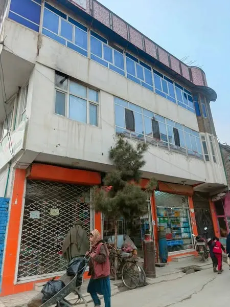 3-storey building with 3 shops for sale, 4 rooms, District 7, Kabul
