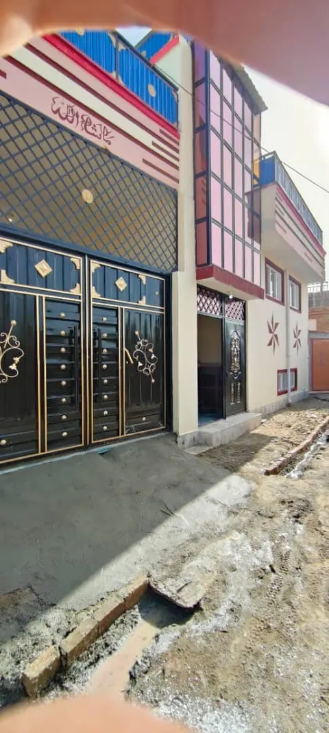 New 2-storey house for sale, 3 rooms, 150 m², Chehelsotoon, District 7, Kabul