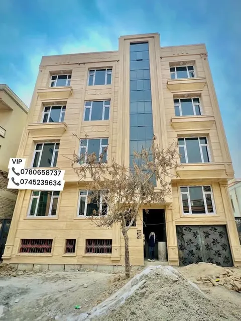 Off-plan VIP apartments for sale, 3 and 4 rooms, Qala-e Najarha, Kabul
