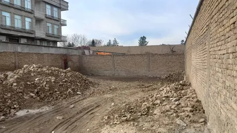 Walled commercial plot for sale, 500 m², near Rasul Barat Mosque, Mazar-i-Sharif