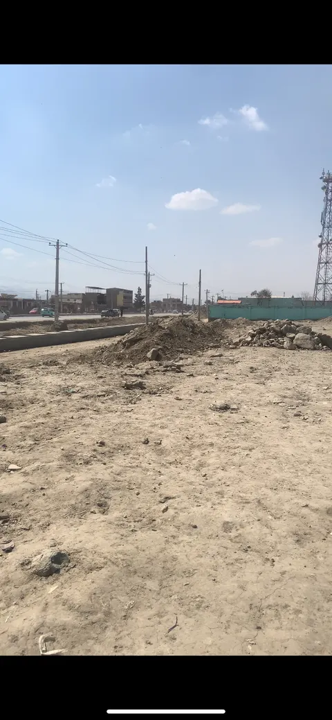 Corner land for sale, 4 jerib, Paktiakot, Kabul