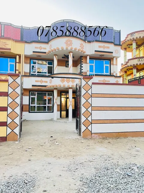 2-storey house for sale, 6 rooms, 300 m², Pashtunabad, Sharja Township, Ghazni