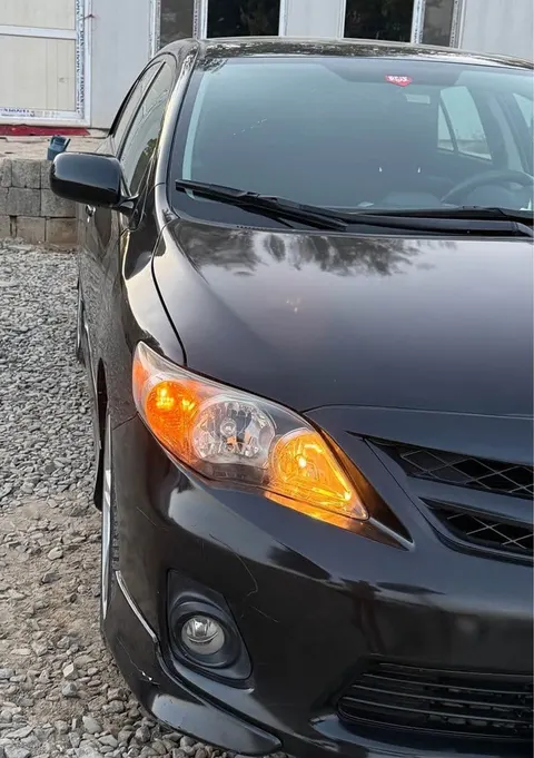 Toyota Corolla 2012 S Class, Black, Clean Documents, No Accident