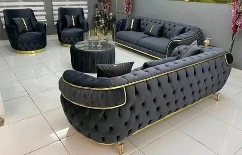 Modern Sofa Sets and Armchairs, Chesterfield Style, Free Delivery