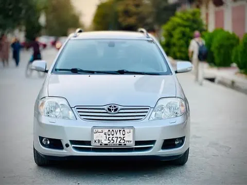 Toyota Corolla Fielder 2006 Germany, Silver, 4-Cylinder Diesel, Manual