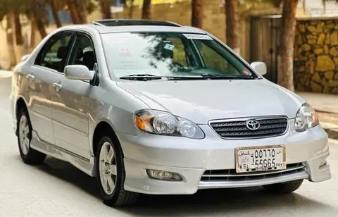 Toyota Corolla 2005, Sunroof, S-Class Body Kit, 158100 km