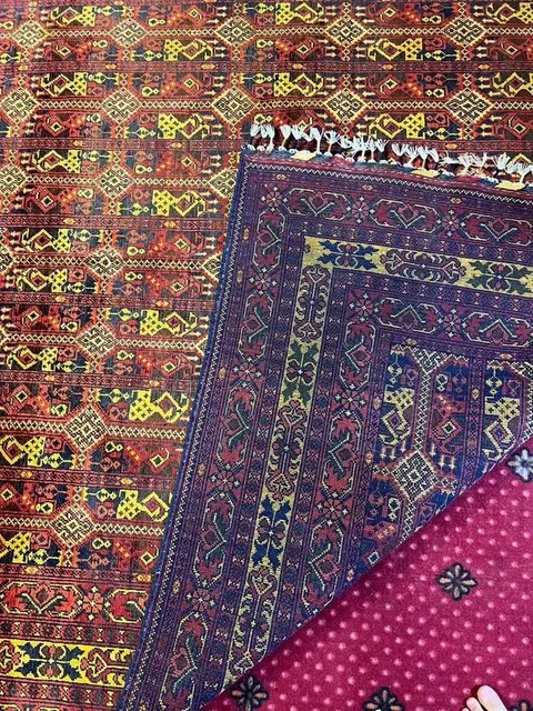 Hand-Woven Afghan Carpet, 6 Meters, Lightly Used, Urgent Sale