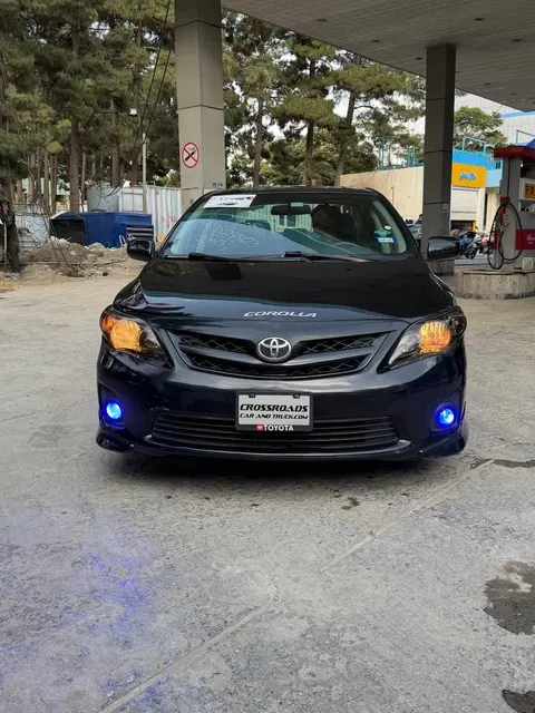 Toyota Corolla 2013 Black Automatic, Registered, Just Imported