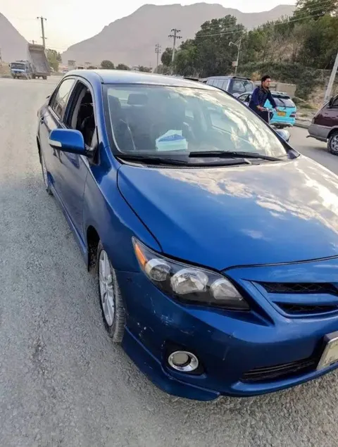 Toyota Corolla 2010, Blue, S Option, Company Plate