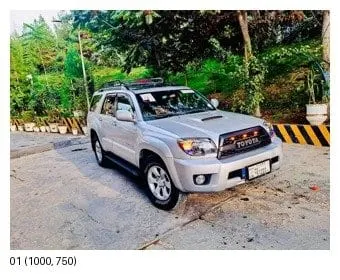 Toyota 4Runner 2008, Silver, 6-Cylinder Petrol