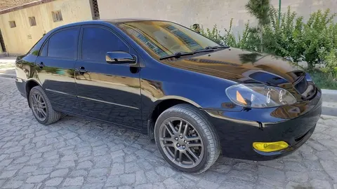 Toyota Corolla LE 2007, American Version, Black, Sunroof