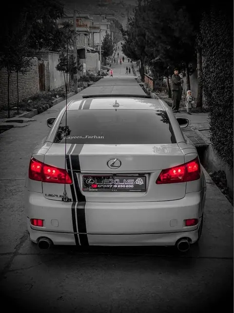 Lexus IS 250 2006 (2020 shape), Pearl White, Kabul