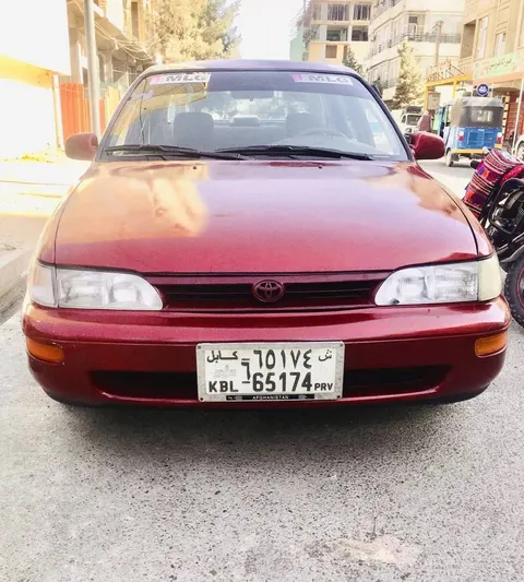 Toyota Corolla 1997, brown color, AC working