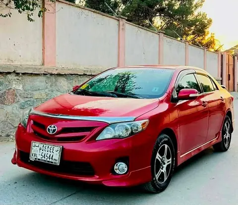 Toyota Corolla 2009 Full Option Automatic, Red
