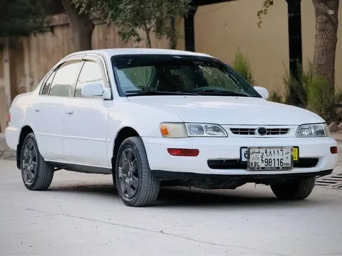 Toyota Corolla 1996, 7A four-cylinder petrol, automatic, Kabul