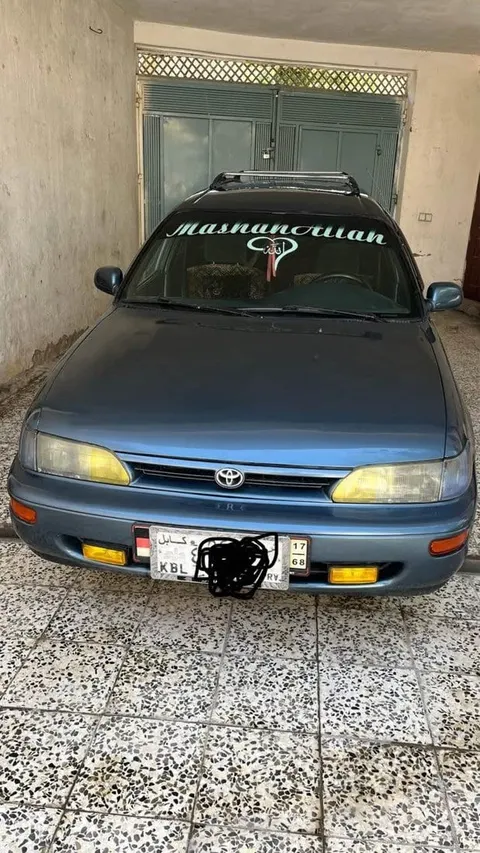 Toyota Corolla 1994 Canadian, 7A engine, automatic, green