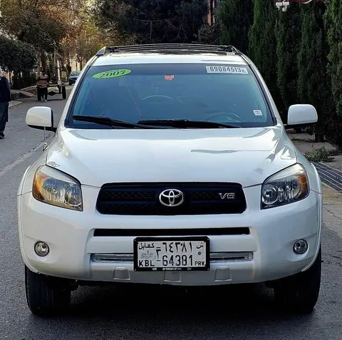 Toyota RAV4 2007 White Family SPORT V6