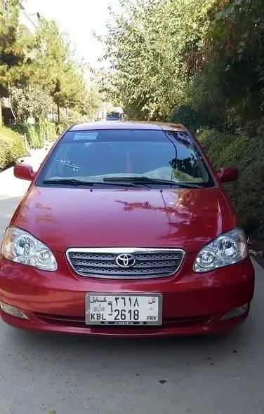 Toyota Corolla 2007, Dark Red, Clean Documents, Kabul