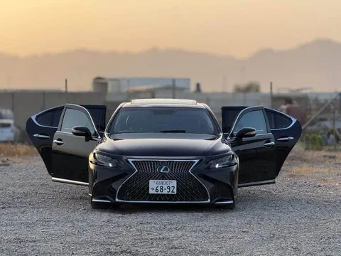 Lexus LS600hL 2008, 2020 Shape, Black, Kandahar