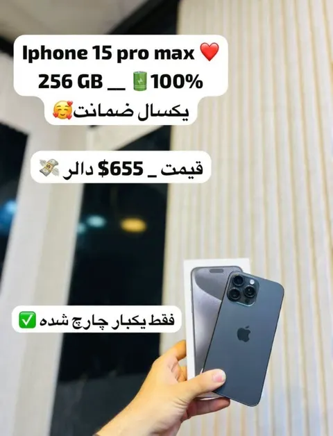iPhone 15 Pro Max 256GB