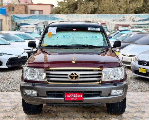 Toyota Land Cruiser 2002, 6-Cylinder, Maroon, Automatic