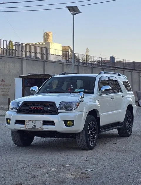 Toyota 4Runner 2005, white, Kandahar