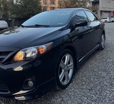 Toyota Corolla 2013 S-Class, Black, Full Option, Registered in Kabul