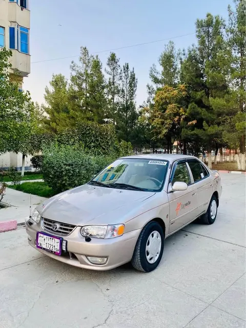 Toyota Corolla 2000, Gold, Automatic, 2450 USD