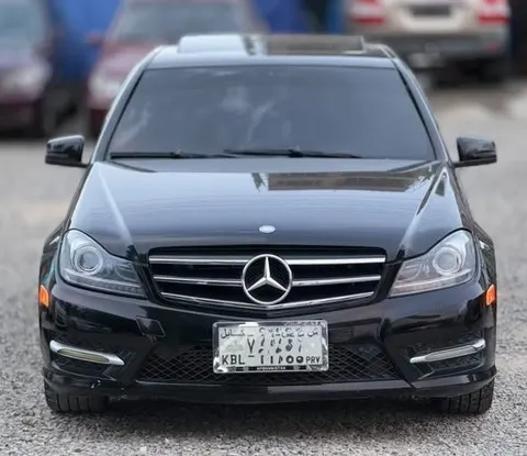 Mercedes-Benz C250 AMG 2012, 7 Seats Option, Sunroof, Black