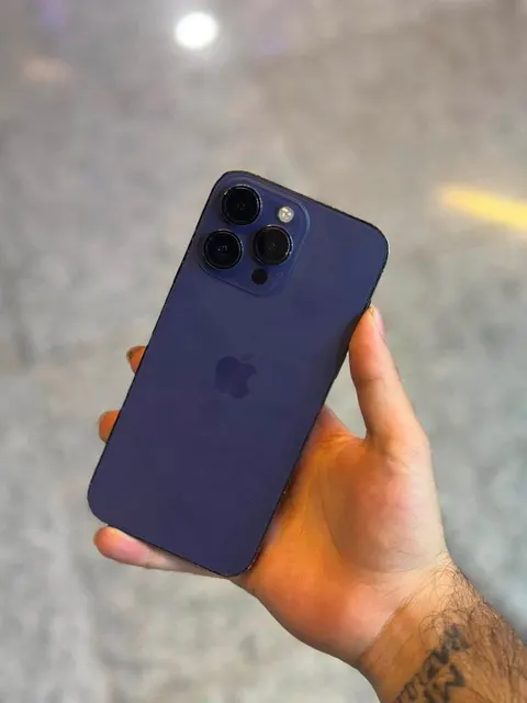 iPhone 14 Pro Max 128GB, Deep Purple, 94% Battery, Dual SIM + eSIM