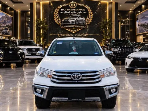 Toyota Hilux 2017 White, Diesel 4-Cylinder, Registered Kabul