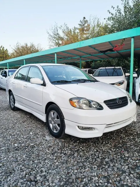 Toyota Corolla 2007 S class, white, automatic, American version
