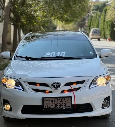Toyota Corolla 2010 LE, white, used