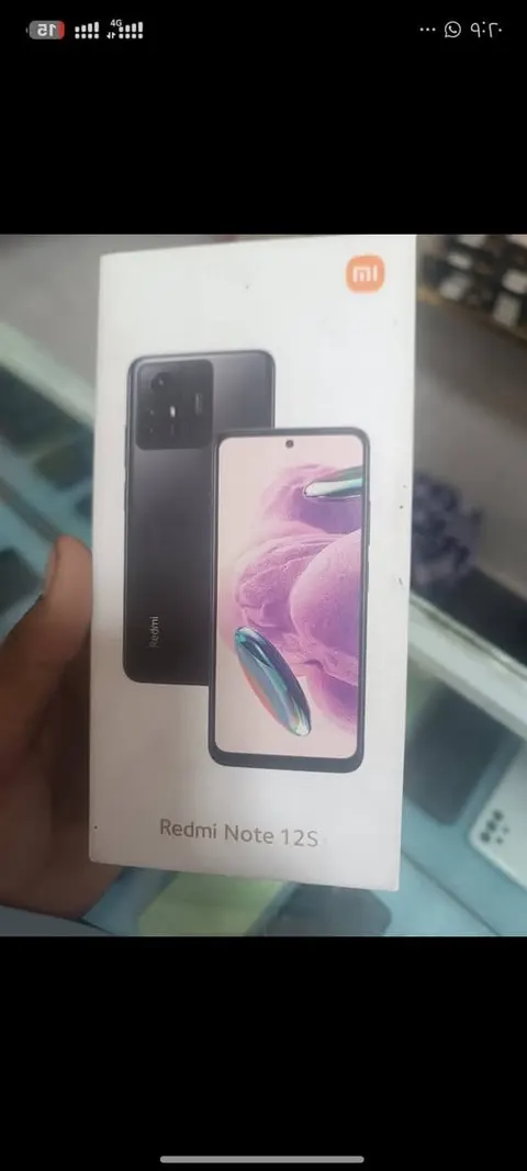 Redmi Note 12S 256GB 8+8GB RAM with box