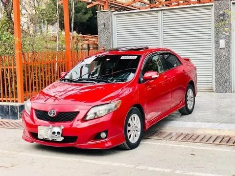 Toyota Corolla 2009 S-Class, Maroon, Sunroof, Clean Documents