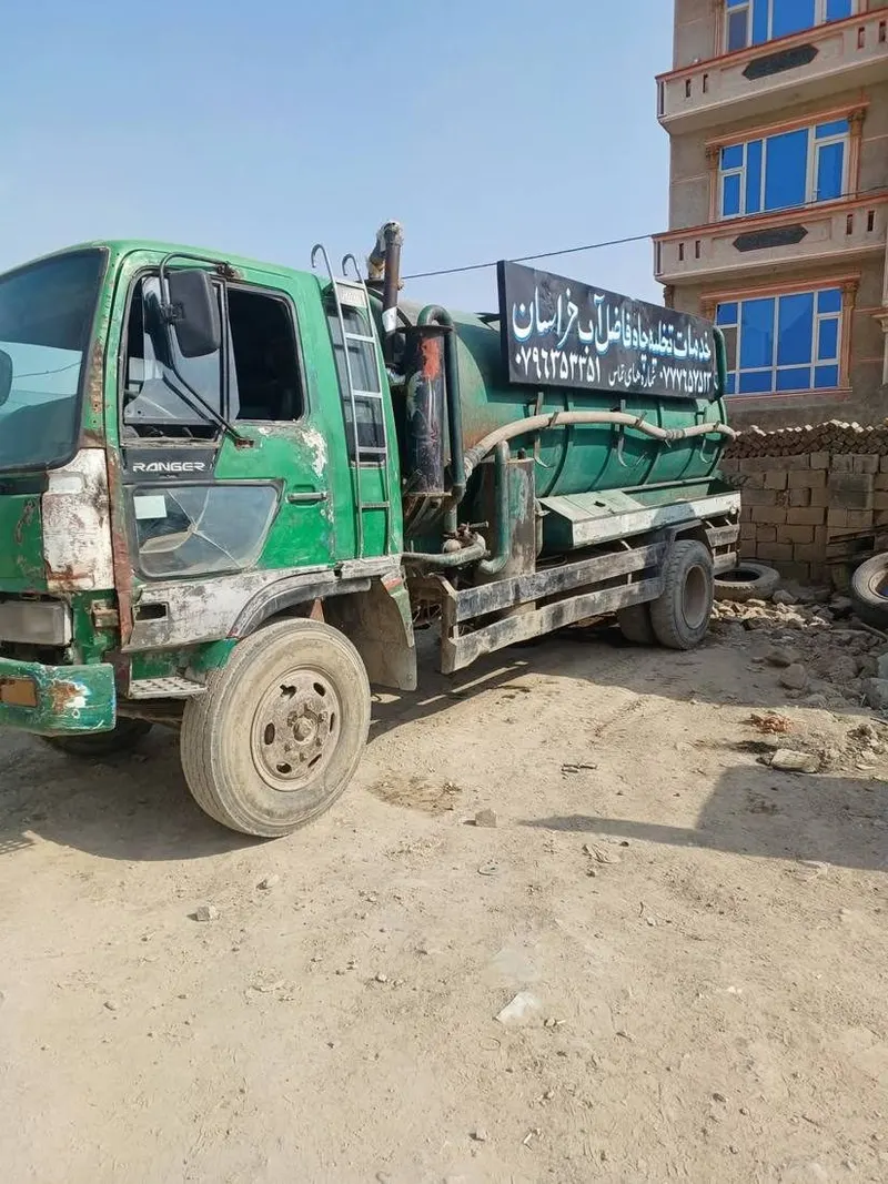 لاری هینو 1994 با تانکر فاضلاب 12000L (2)