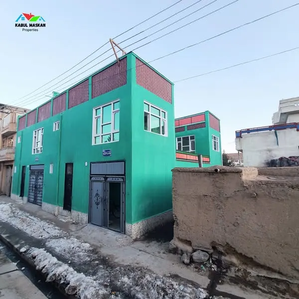 2-storey house for sale, 4 rooms, 100 m², Shah-e Shahid, District 8, Kabul (1)