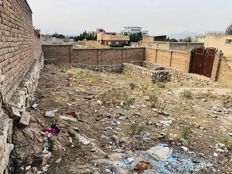 Walled land for sale, 4 biswa, Marshal Road, District 17, Kabul (2)