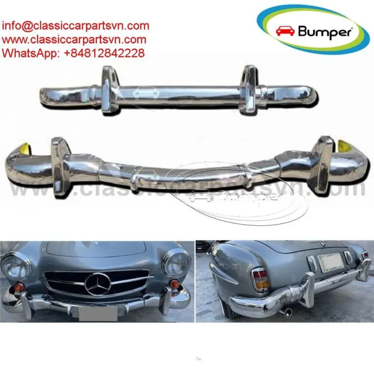 Mercedes 190SL Roadster (1955-1963) bumpers (1)