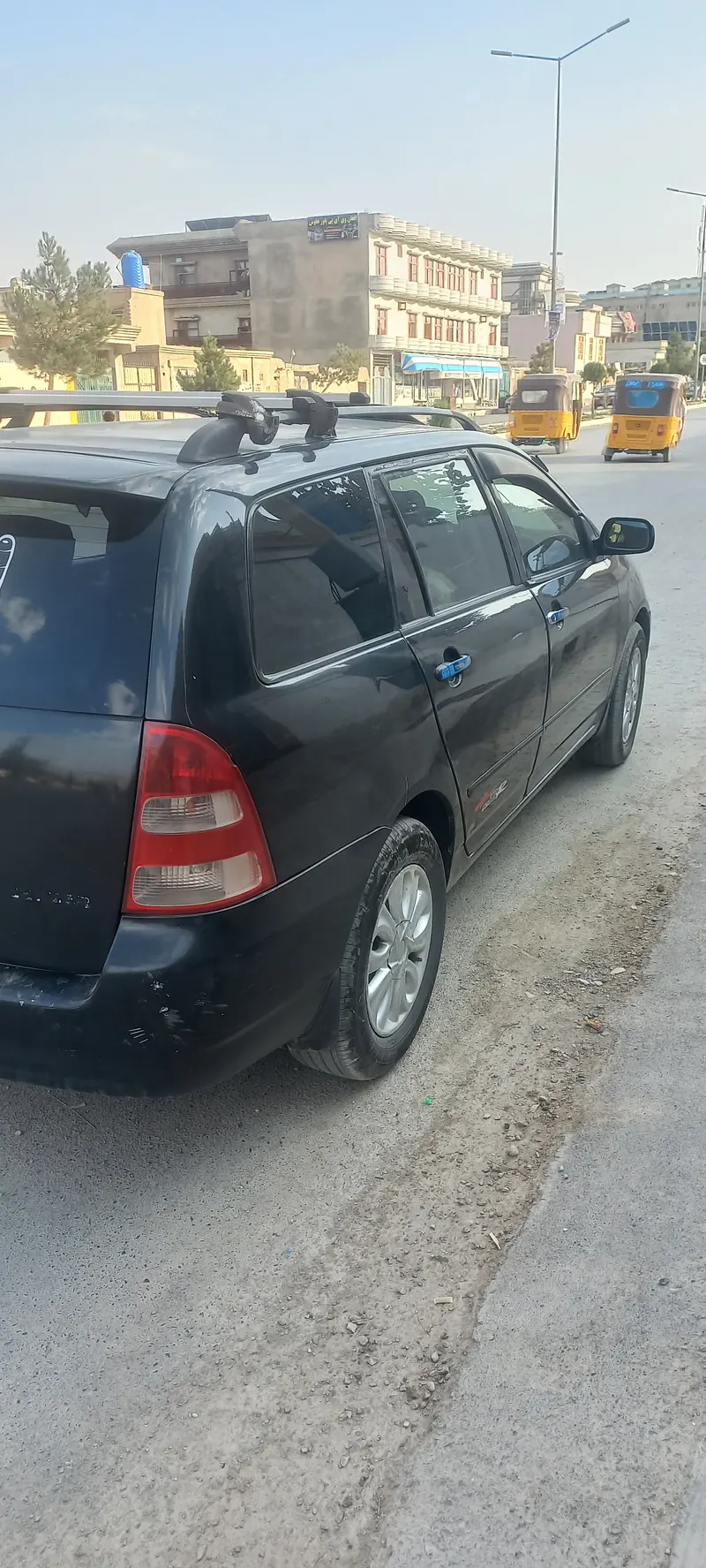 2001 Toyota Corolla – Black / Unregistered (Kabul Sticker) (1)
