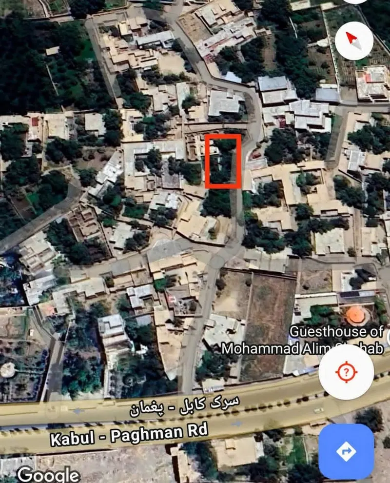 Land with two houses for sale, 5-18 biswa, Paghman (3)