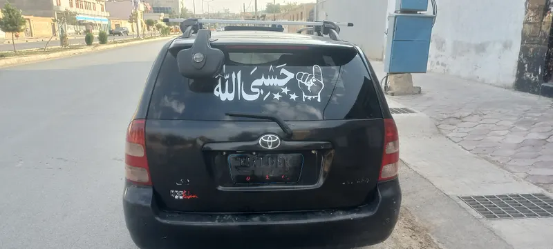 2001 Toyota Corolla – Black / Unregistered (Kabul Sticker) (2)
