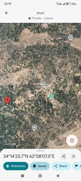 Corner farm land for sale, about 4 jerib, Tanqarchan, Malan (4)