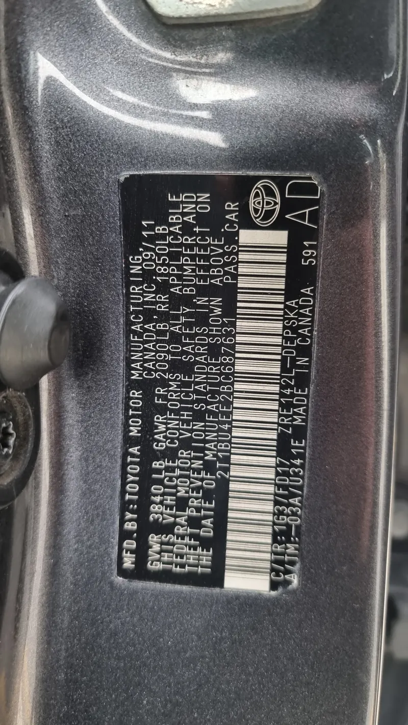 2012 Toyota Corolla S Class – Low Mileage (5)