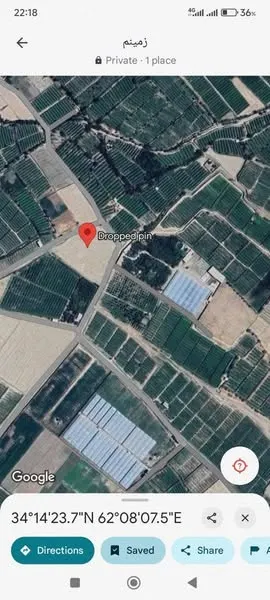 Corner farm land for sale, about 4 jerib, Tanqarchan, Malan (2)